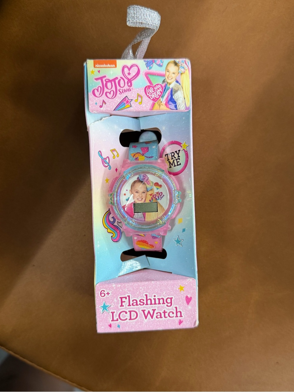 JoJo Siwa Pink and Blue Flashing LCD Kids Watch
